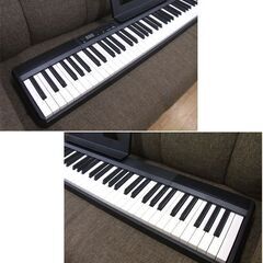 小型電子ピアノ 88鍵盤 Longeye ブラック 2022年製 持ち運び可能 付属品・J-POPピアノ楽譜あり 充電式　西岡店の画像