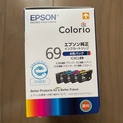 新品未開封☆EPSON IC4CL69 インク カートリッジ 4色 エプソンの画像