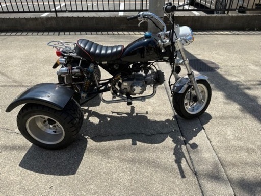 モンキー　トライク　Z50J  純正フレームで純正エンジン