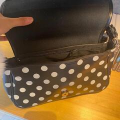 人気 ドット柄鞄バッグ水玉トートバッグ大玉柄カバーレディースの画像