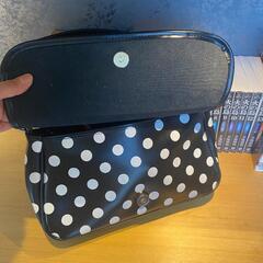 人気 ドット柄鞄バッグ水玉トートバッグ大玉柄カバーレディースの画像