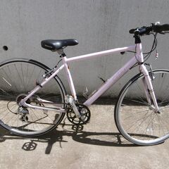 4/28　18時まで出品　ブリヂストン Orby(オルビー) BY48 アルミ 480mm 2X7S 27型 クロスバイク　ジャンク品　要整備 現状格安の画像