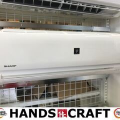 ✨シャープ　中古　AY-H222S-W　エアコン　2.2kw　6畳用　2018年製✨うるま市田場✨