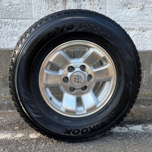 【最終価格】【静岡市/手渡し】265/70R16 ハイラックスサーフ　RZN185W 純正アルミホイール 4本セット　プラド  etc