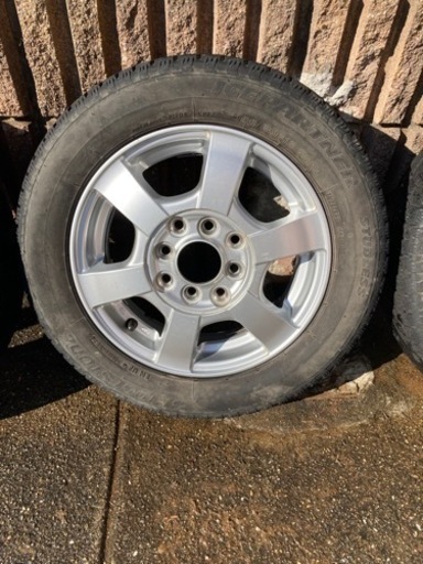 【受け渡し予定者決定】135/65 R13 スタッドレスタイヤ　ホイール付