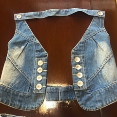 デニム(ベスト＋パンツ)の画像