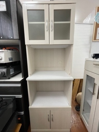 送料・設置込み　キッチンボード　レンジボード　食器棚
