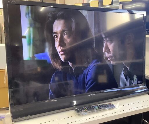 ☆★特価★☆SHARP/シャープ 40インチ 液晶テレビ 2014年製 LC-40J9 リモコン付【ユーズドユーズ名古屋天白店】J2522