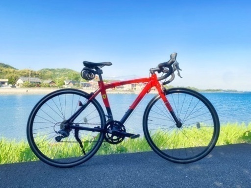 ロードバイクFerrari｜新品取替済
