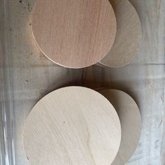 ベニヤ12mm丸　　DIY  1枚50円の画像