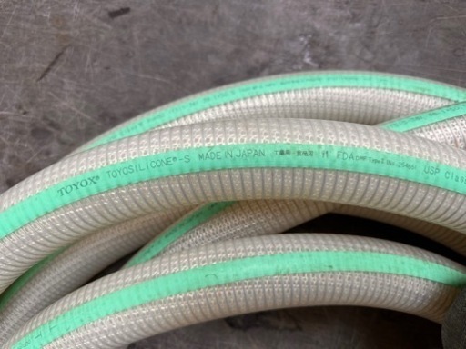 工業用耐熱ホース　食品グレード　9.5M