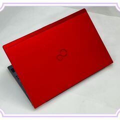 送料無料 保証付 赤色 日本製 高速SSD 軽量薄型 13.3型...