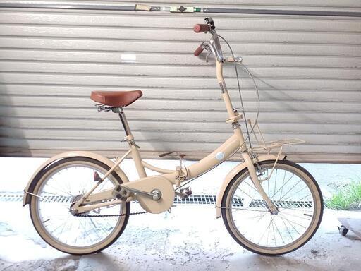 アイジュサイクル 折りたたみ自転車 20インチ シマノ製 6段ギア