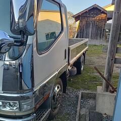 H12三菱　キャンター　ディーゼル　2t　4WD パワステ　エアコン　車検付きの画像