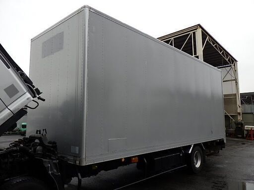 アルミバン ボデー 4ｔ 中型 箱 コンテナ 物置 DIY 倉庫 トラックコンテナ ガレージ（No.34076）