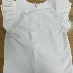 韓国製　ホワイトシャツ　Mサイズの画像