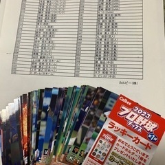 プロ野球チップスカード2021〜2023 ダブリ交換仲間募集 − 愛知県