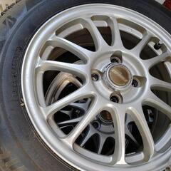 スタッドレスタイヤ 185/65R15　BRIDGESTONE　＋おまけスペアタイヤの画像