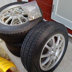 スタッドレスタイヤ 185/65R15　BRIDGESTONE　＋おまけスペアタイヤ