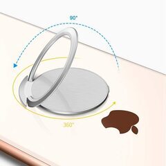 2セット 全機種対応　スマホリング  超薄型 亜鉛合金製  スタンド バンカーリング iPhone Android SAMSUNG アイフォン ギャラクシー エクスペリアの画像