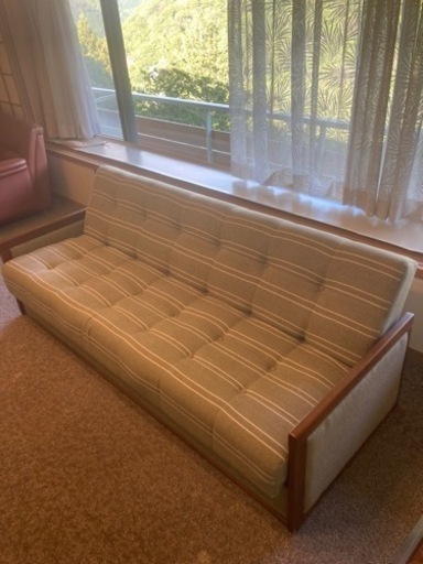 カリモク家具　ソファベッド