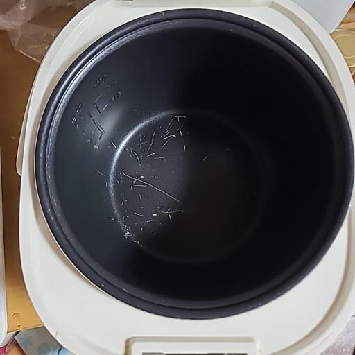 4年使用した炊飯器