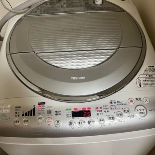 東芝 洗濯乾燥機 引き渡し予定済