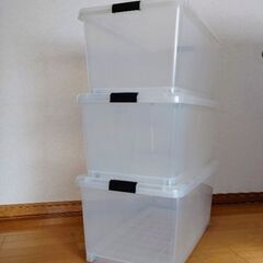 【成立終了】季節の衣替えに👚収納ケース フタ開閉タイプ 押入れサ...