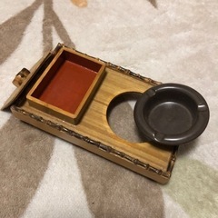 灰皿とタバコ入れ？の画像