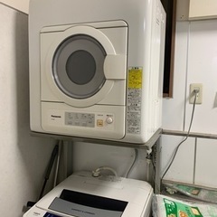 パナソニック電気衣類乾燥機(架台付き)