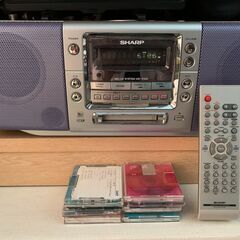 SHARP MD/CDシステム　MD-F230-S