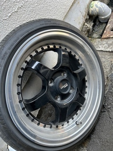 15インチ 6.5j 4穴 PCD100 ホイールタイヤ付き 急募