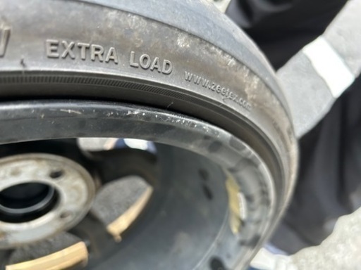 15インチ 6.5j 4穴 PCD100 ホイールタイヤ付き 急募