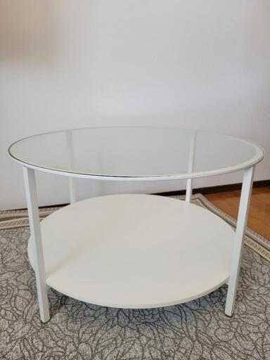 IKEA ガラステーブル
