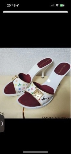 ルイヴィトン マルチカラー サンダル