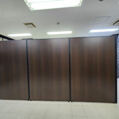 木目調パーテーション