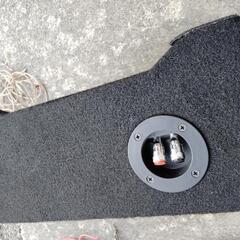 Carrozzeria サブウーファーとアンプセットの画像