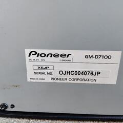 Carrozzeria サブウーファーとアンプセットの画像