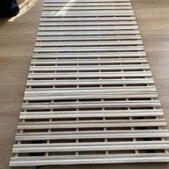 ！！値下げしました！！折りたたみすのこ　シングルサイズの画像