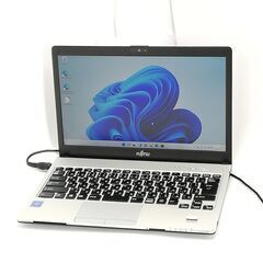 日本製 13.3型 ノートパソコン 富士通 S937/S 中古美...