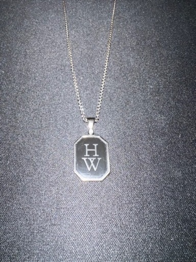 Harry Winston ハリーウィンストン　HWロゴ　ネックレス