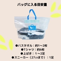 洗濯　オキシクリーン　漬けおきバッグ　　靴などのつけ置きに　①の画像