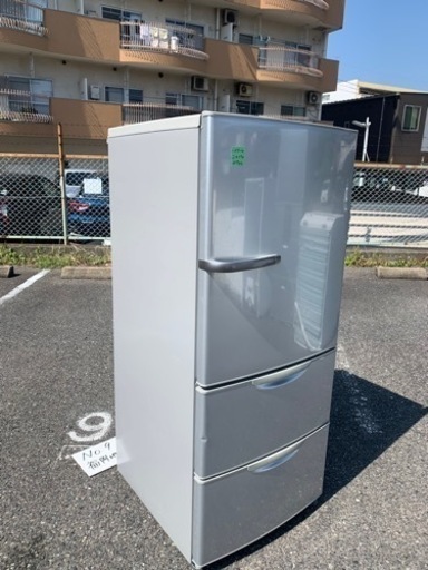 九州市内で配送無料　保証付き AQUA アクア AQR-271C（S） [冷蔵庫（272L・右開き）ブライトシルバー]