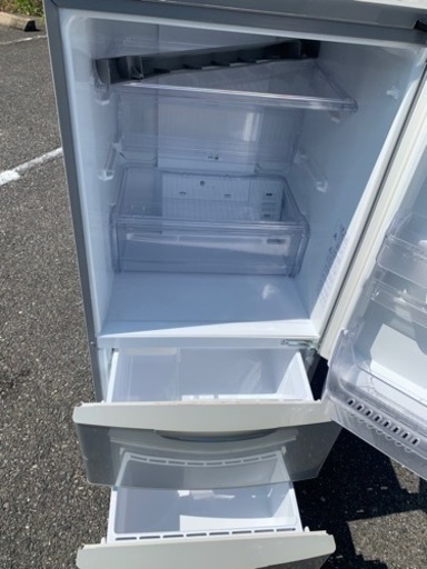 九州市内で配送無料　保証付き AQUA アクア AQR-271C（S） [冷蔵庫（272L・右開き）ブライトシルバー]