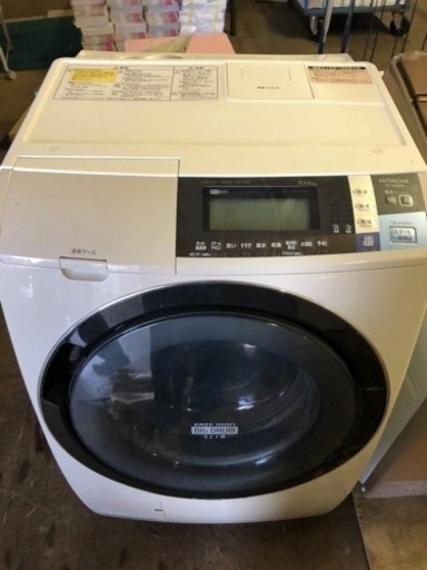 5km以内配送無料　保証付き 日立 HITACHI BD-S8600R C [ビッグドラム ななめ型ドラム式洗濯乾燥機（10kg） 右開き 自動お掃除搭載 ライトベージュ]