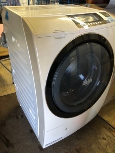 5km以内配送無料　保証付き 日立 HITACHI BD-S8600R C [ビッグドラム ななめ型ドラム式洗濯乾燥機（10kg） 右開き 自動お掃除搭載 ライトベージュ]
