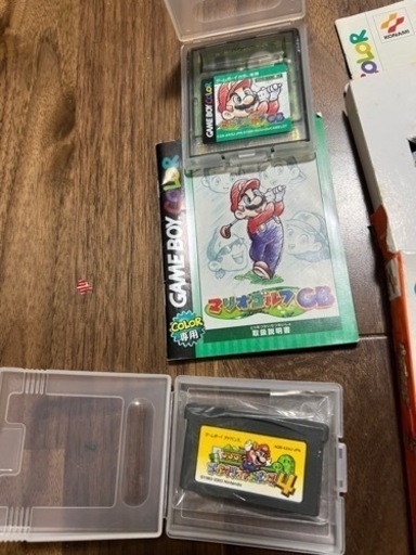 ゲームボーイアドバンス2台 カセット4個 ※早くて高い方優先
