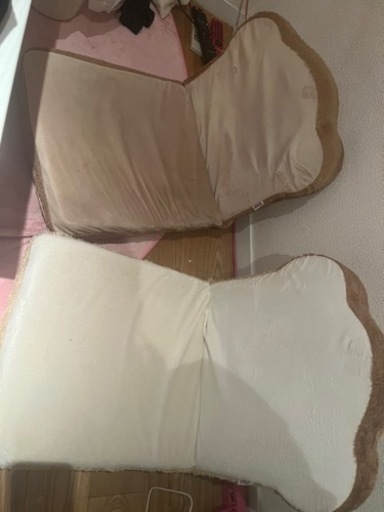 食パンの座椅子2つセット