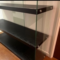 フランフラン　モダンガラスシェルフ　の画像