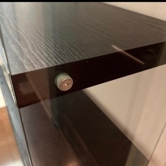 フランフラン　モダンガラスシェルフ　の画像